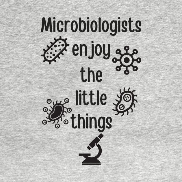 Microbiologists Enjoy The Little Things by Aratack Kinder